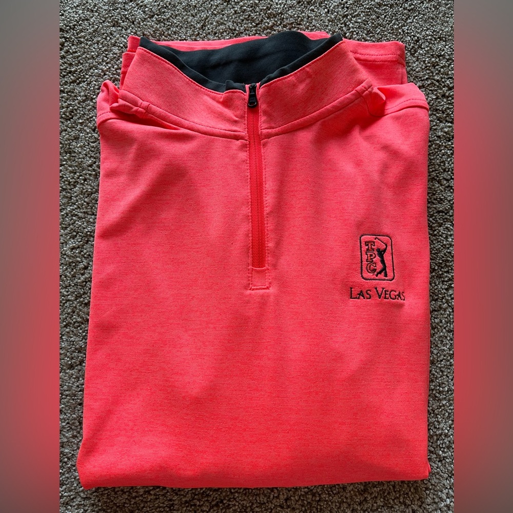 TPC Las Vegas UA Mens Halfzip Golf pull over